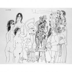 PICASSO, Pablo RUIZ (1881-1973) -- SPANISH -- 'Erótica' Suites 347