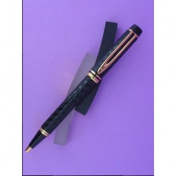 WATERMAN BALL-POINT PEN BLACK WITH MODEL AND PLATED GOLD 750mm.