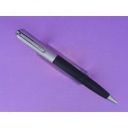 PILOT Dr. GRIP BALLPOINT PEN AND PENCIL PASTE, WHITE PLASTIC AND NICKEL