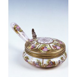 CONTAINER WITH OLD PORCELAIN HANDLE VIENNA (1775-1777)