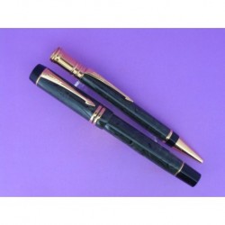 PARKER SET GREAT FOUNTAIN PEN AND PASTE BALL-POINT PEN DUOFOLD G