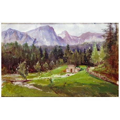 *KAISER-HERBST Carl (1858-1949) --AUSTRIAN-- Landscape""