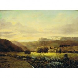 ELDER Arthur John (1874-1948) --ENGLISH-- Landscape""