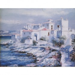 LAFORET Auguste (1881-1970) --FRENCH-- Côte Azur II""