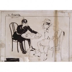 JIMÉNEZ ARANDA Jose (1837-1903) --ANDALUSIAN/SPANISH -- The coffee""