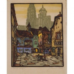 SICCARD REDL Josephine (1878-1938) --AUSTRIAN-- 'Old Vienna'