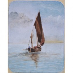 ANONYMOUS (XIXth CENTURY) --EUROPEAN-- Sailing-boat""