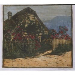 SICCARD REDL Josephine (1878-1938) --AUSTRIAN-- 'Farm'