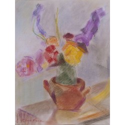 FRIESZ Émile-Othon (1879-1949) (BAROQUE FAUVISMO) --FRENCH-- Vase""